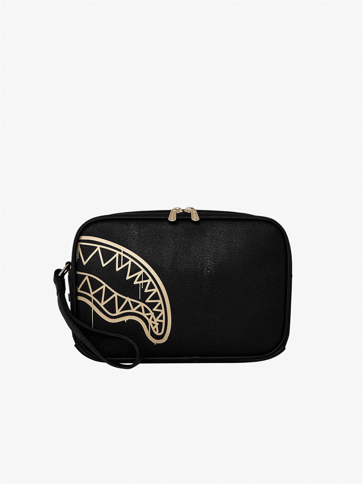 Neceser SPRAYGROUND 910B8976NSZ THAT GOLD DRAP TOILETRY BRICK - Imagen 1