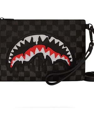 Neceser Sprayground Dripping Sharks in Paris Crossover Clutch 910B7969NSZ - Imagen 1