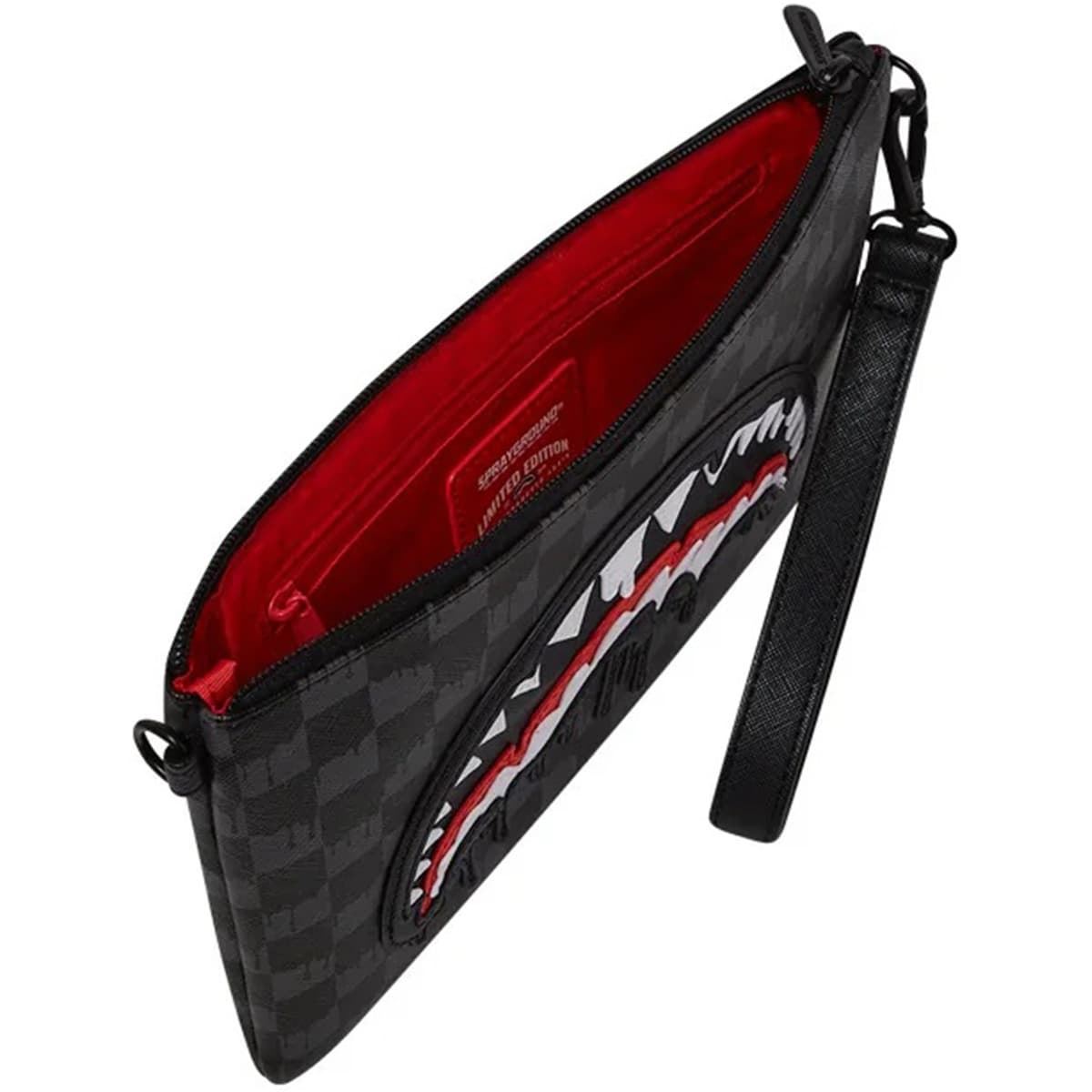 Neceser Sprayground Dripping Sharks in Paris Crossover Clutch 910B7969NSZ - Imagen 3