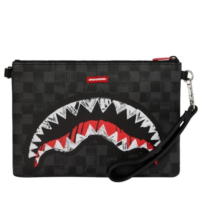 Neceser Sprayground Scribble Shark Black 910B8229NSZ - Imagen 1