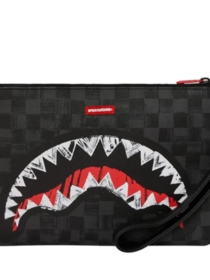 Neceser Sprayground Scribble Shark Black 910B8229NSZ - Imagen 1