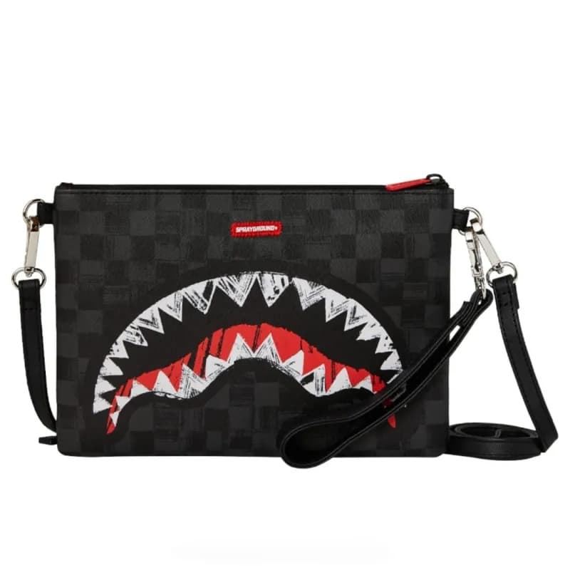 Neceser Sprayground Scribble Shark Black 910B8229NSZ - Imagen 3
