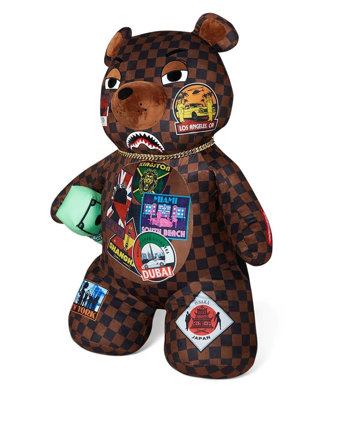 Oso Sprayground 910B5228NSZ Largest bear in the world backpack - Imagen 1