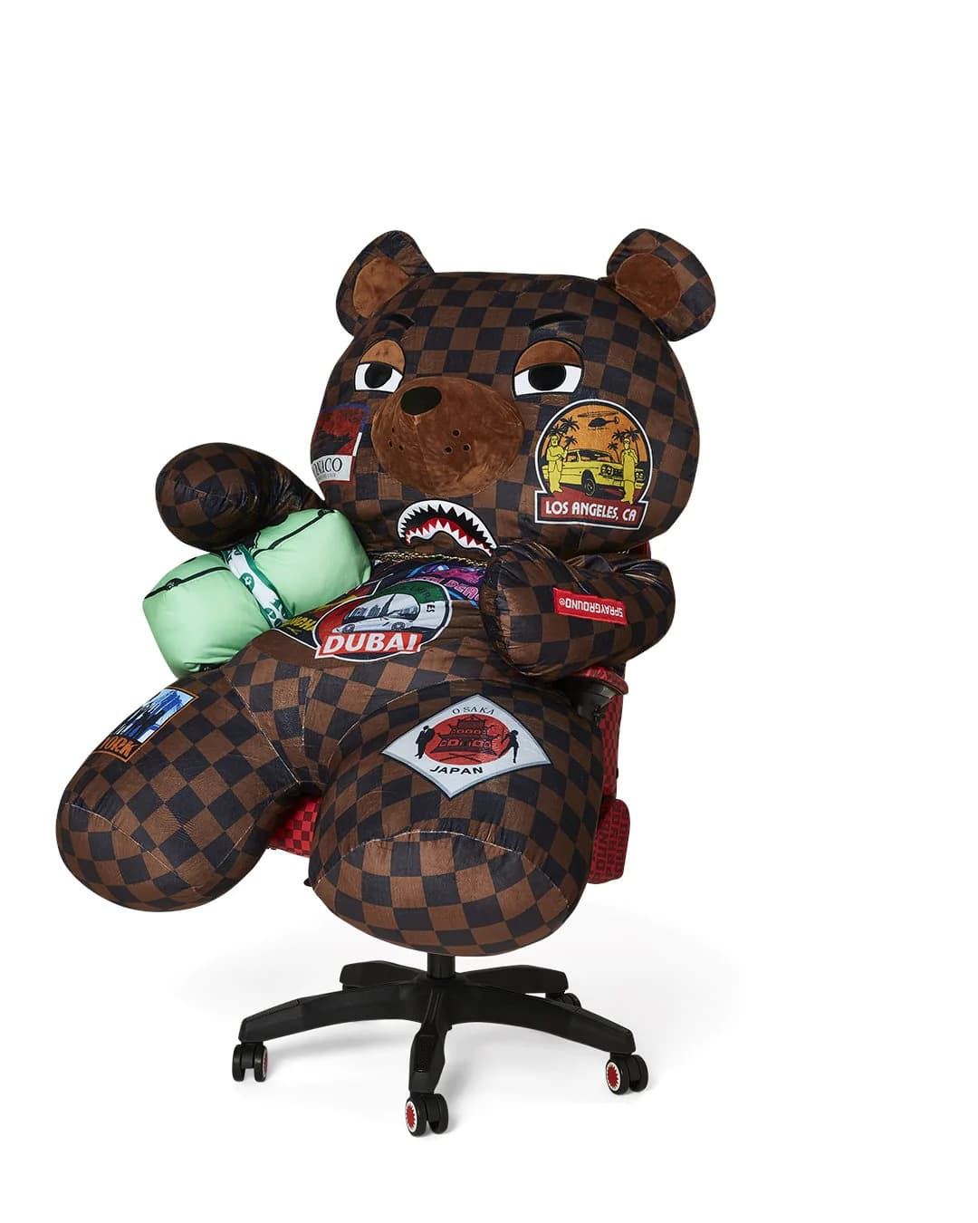 Oso Sprayground 910B5228NSZ Largest bear in the world backpack - Imagen 3