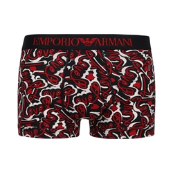 Pack 2 boxer EA7 Emporio Armani EM000253 AF14859 FC14859 print love/black - Imagen 1