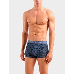 Pack 2 boxer Emporio Armani 111210 3F504 56736 camou/indigo - Imagen 2