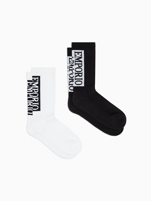 Pack 2 Calcetines Emporio Armani EM000543 AF18263 MC033 - Imagen 1