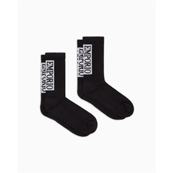 Pack 2 Calcetines Largos Emporio Armani EM000543 AF18263 MC105 - Imagen 1