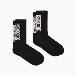 Pack 2 Calcetines Largos Emporio Armani EM000543 AF18263 MC105 - Imagen 1