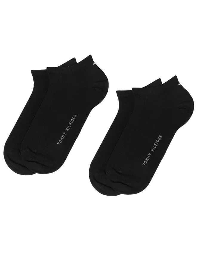 Pack 2 calcetines TOMMY HILFIGER 342023001 200 Black - Imagen 1