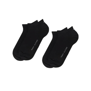 Pack 2 calcetines TOMMY HILFIGER 342023001 200 Black - Imagen 1