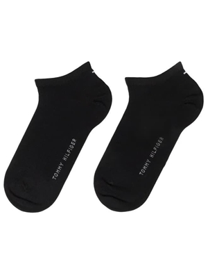 Pack 2 calcetines TOMMY HILFIGER 342023001 200 Black - Imagen 2