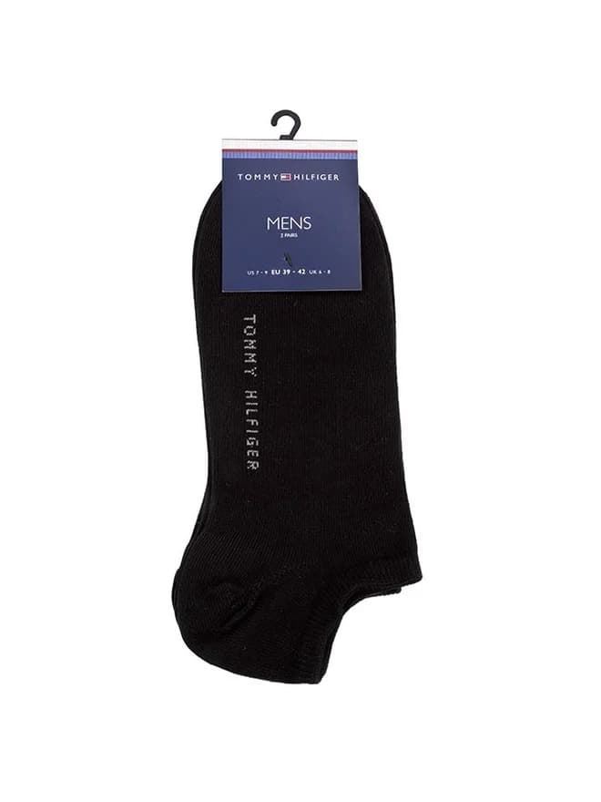 Pack 2 calcetines TOMMY HILFIGER 342023001 200 Black - Imagen 3