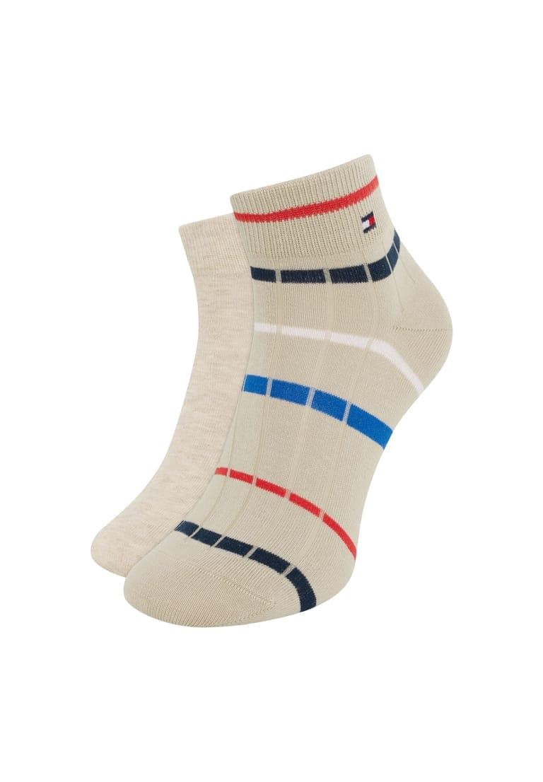 Pack 2 calcetines TOMMY HILFIGER 70123801 002 sand - Imagen 1