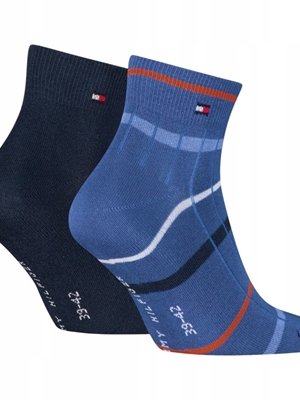 Pack 2 calcetines TOMMY HILFIGER 70123801 004 blue - Imagen 2