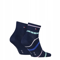 Pack 2 calcetines TOMMY HILFIGER 70123801 005 navy - Imagen 2