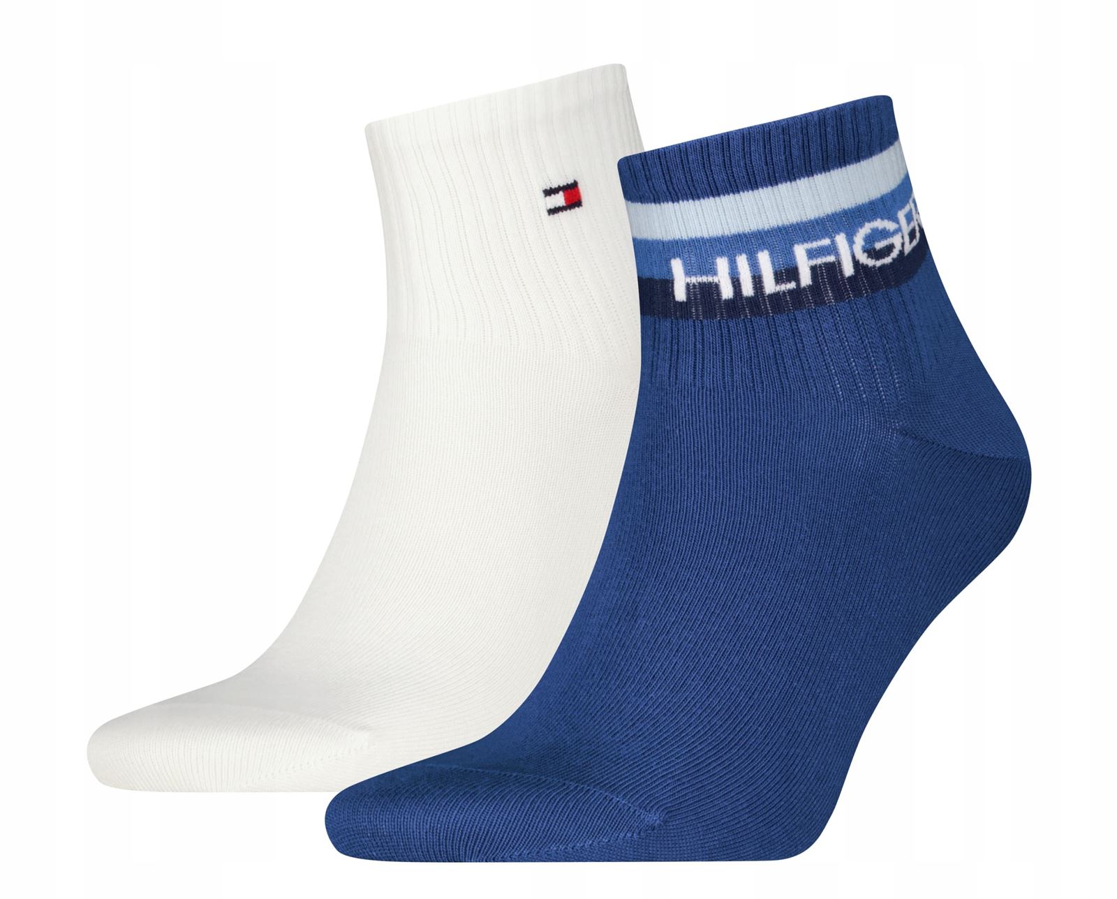 Pack 2 calcetines TOMMY HILFIGER 701238497 004 quarter sport blue - Imagen 2