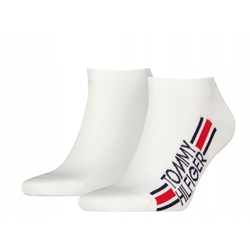 Pack 2 calcetines TOMMY HILFIGER 701238498 001 WHITE - Imagen 2