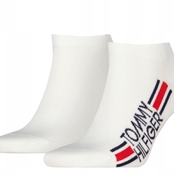 Pack 2 calcetines TOMMY HILFIGER 701238498 001 WHITE - Imagen 2