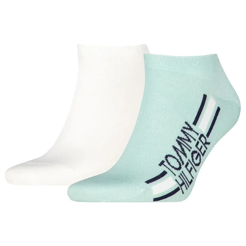 Pack 2 calcetines TOMMY HILFIGER 701238498 002 fresh green - Imagen 1