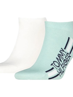 Pack 2 calcetines TOMMY HILFIGER 701238498 002 fresh green - Imagen 1