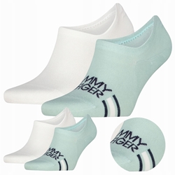 Pack 2 calcetines TOMMY HILFIGER 701238503 002 fresh green - Imagen 1