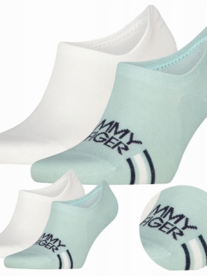 Pack 2 calcetines TOMMY HILFIGER 701238503 002 fresh green - Imagen 1