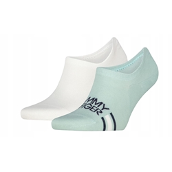 Pack 2 calcetines TOMMY HILFIGER 701238503 002 fresh green - Imagen 2