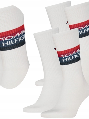 Pack 2 calcetines TOMMY HILFIGER 701238621 001 white - Imagen 1