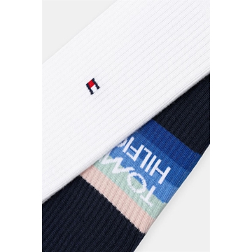 Pack 2 calcetines TOMMY HILFIGER 701238621 004 navy - Imagen 2