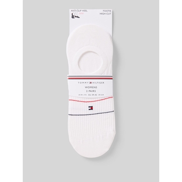 Pack 2 calcetines TOMMY JEANS 701238780 002 white - Imagen 1