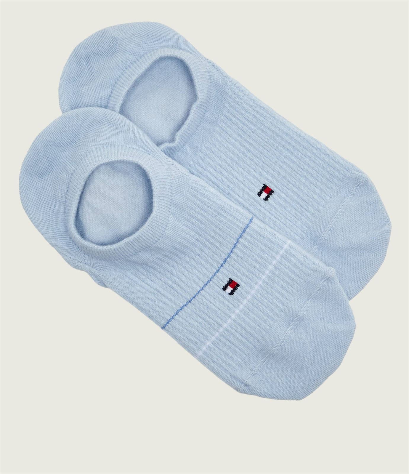Pack 2 calcetines TOMMY JEANS 701238780 003 coral - Imagen 1