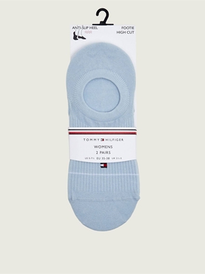 Pack 2 calcetines TOMMY JEANS 701238780 003 coral - Imagen 2