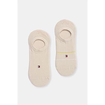 Pack 2 calcetines TOMMY JEANS 701238780 005 sand - Imagen 1