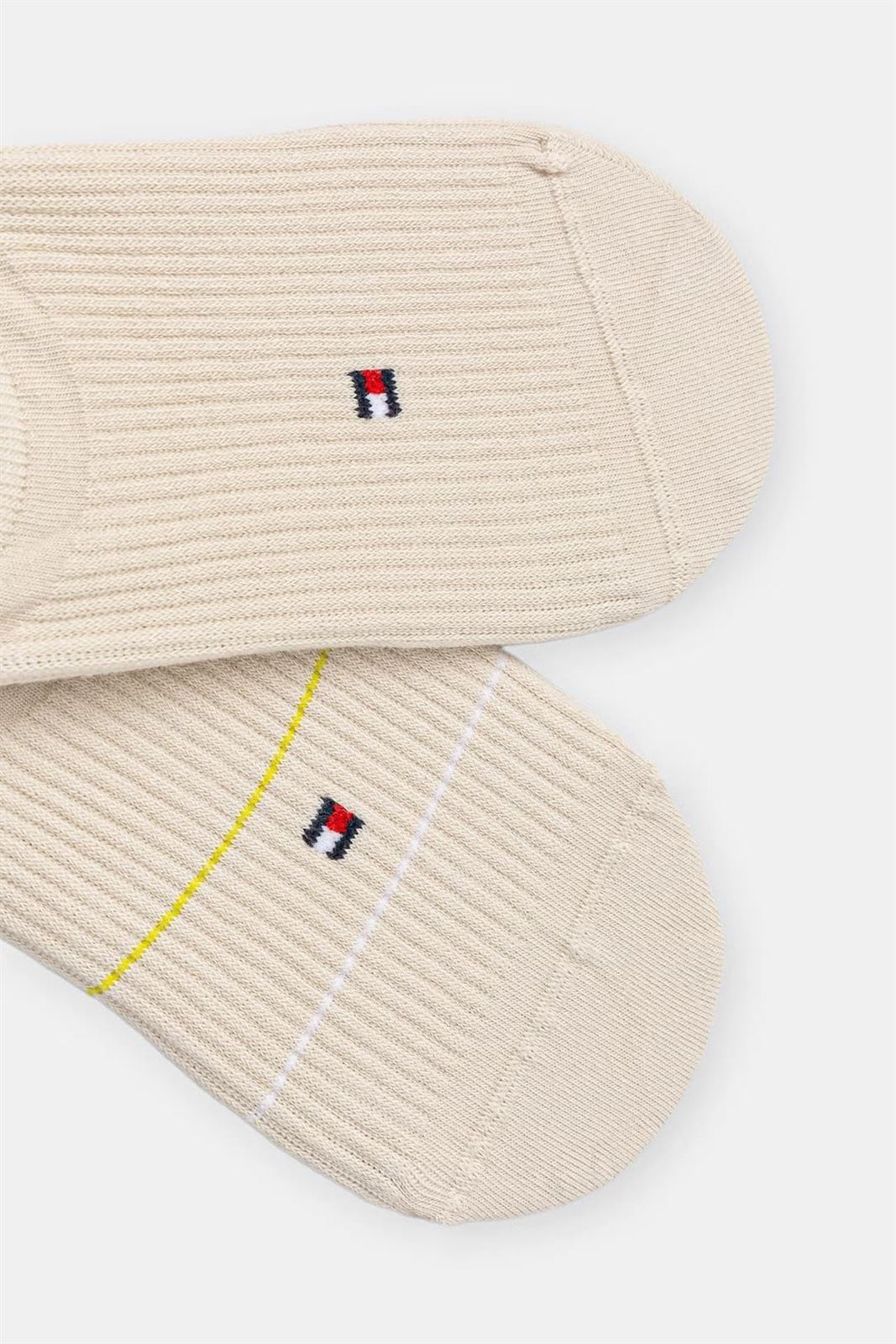 Pack 2 calcetines TOMMY JEANS 701238780 005 sand - Imagen 2