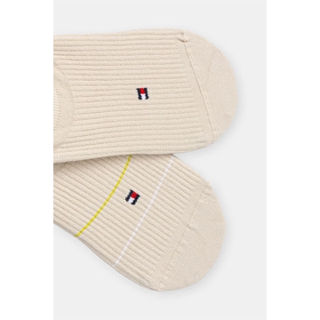 Pack 2 calcetines TOMMY JEANS 701238780 005 sand - Imagen 2
