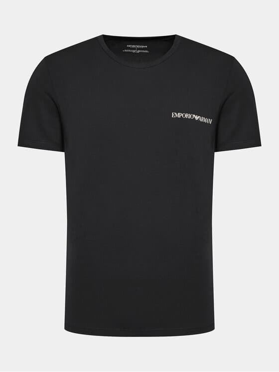 Pack 2 camiseta Emporio Armani 111267 3F717 17020 black/black - Imagen 1