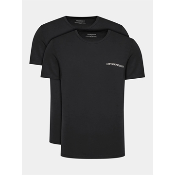 Pack 2 camiseta Emporio Armani 111267 3F717 17020 black/black - Imagen 2