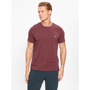 Pack 2 camiseta Emporio Armani 111267 3F720 15876 borgogna/marine - Imagen 2
