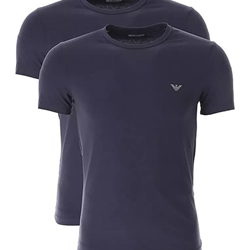 Pack 2 camiseta Emporio Armani 111267 3F720 70835 marine/marine - Imagen 1
