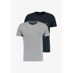 Pack 2 camisetas Emporio Armani 111267 3F720 07448 gris/marino - Imagen 1
