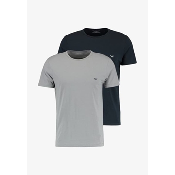 Pack 2 camisetas Emporio Armani 111267 3F720 07448 gris/marino - Imagen 1