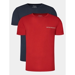 Pack 2 camisetas Emporio Armani 111267 4R717 71435 marine/rosso - Imagen 1