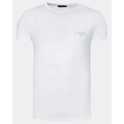 Pack 2 camisetas Emporio Armani 111670 4R715 23235 marine bianco - Imagen 2