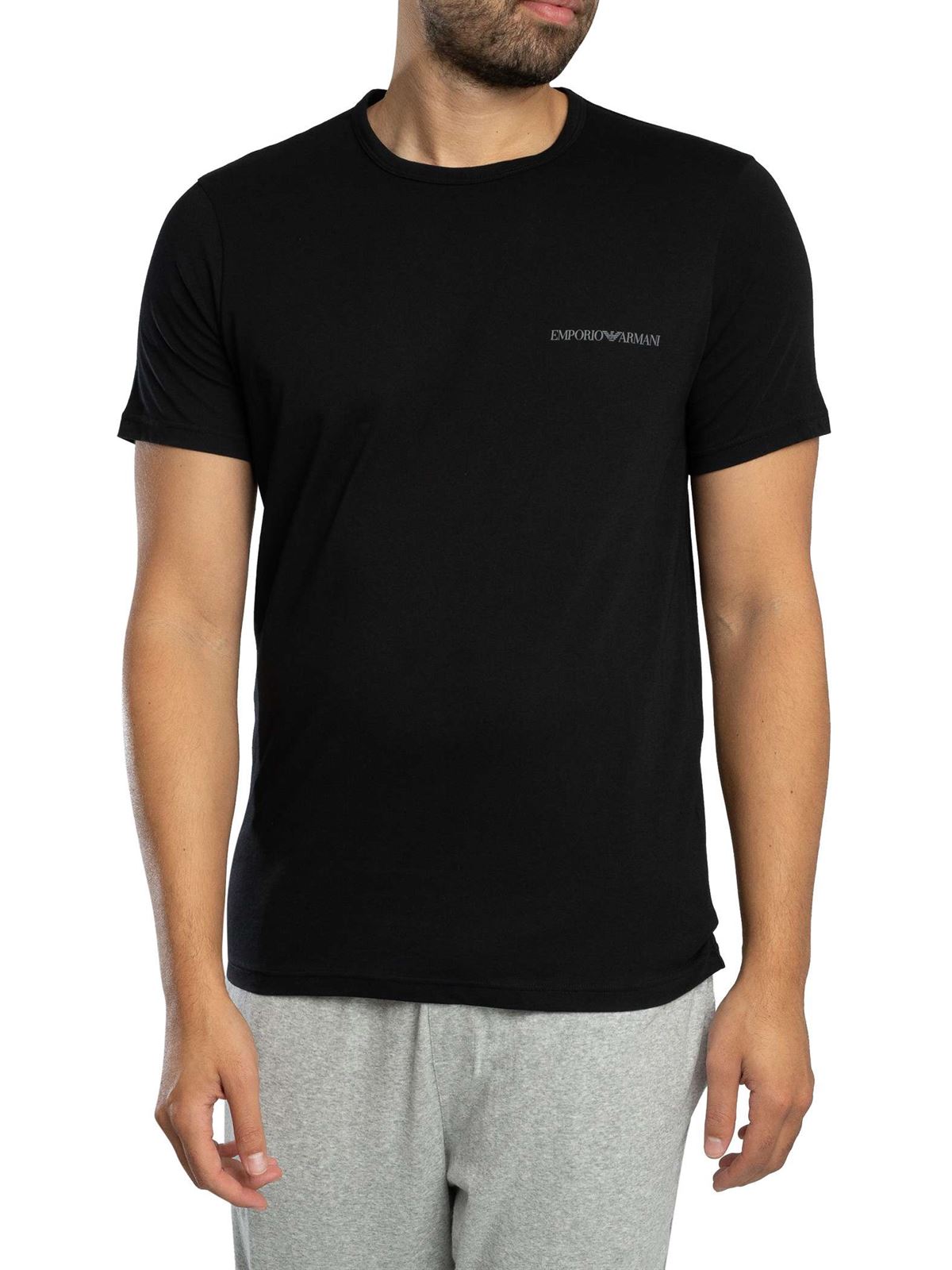 Pack 2 Camisetas Emporio Armani Crew EM000391 AF108000 MC005 - Imagen 2