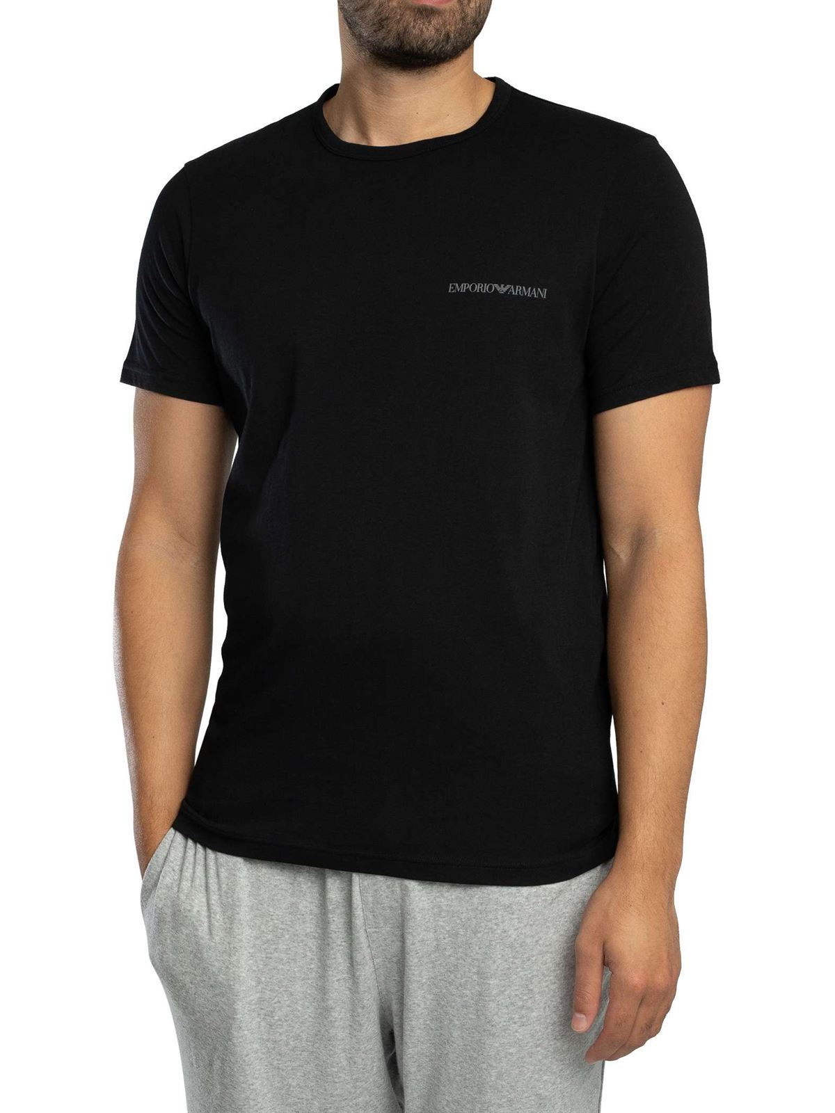 Pack 2 Camisetas Emporio Armani Crew EM000391 AF108000 MC005 - Imagen 3