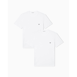 Pack 2 camisetas Emporio Armani EM000391 AF14132 M0082 white/white - Imagen 1
