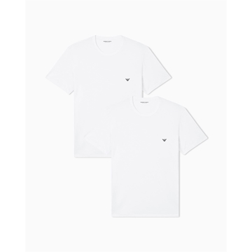 Pack 2 camisetas Emporio Armani EM000391 AF14132 M0082 white/white - Imagen 1