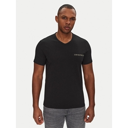 Pack 2 Camisetas Emporio Armani EM000392 AF10779 MC005 Black - Imagen 1