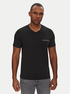 Pack 2 Camisetas Emporio Armani EM000392 AF10779 MC005 Black - Imagen 1